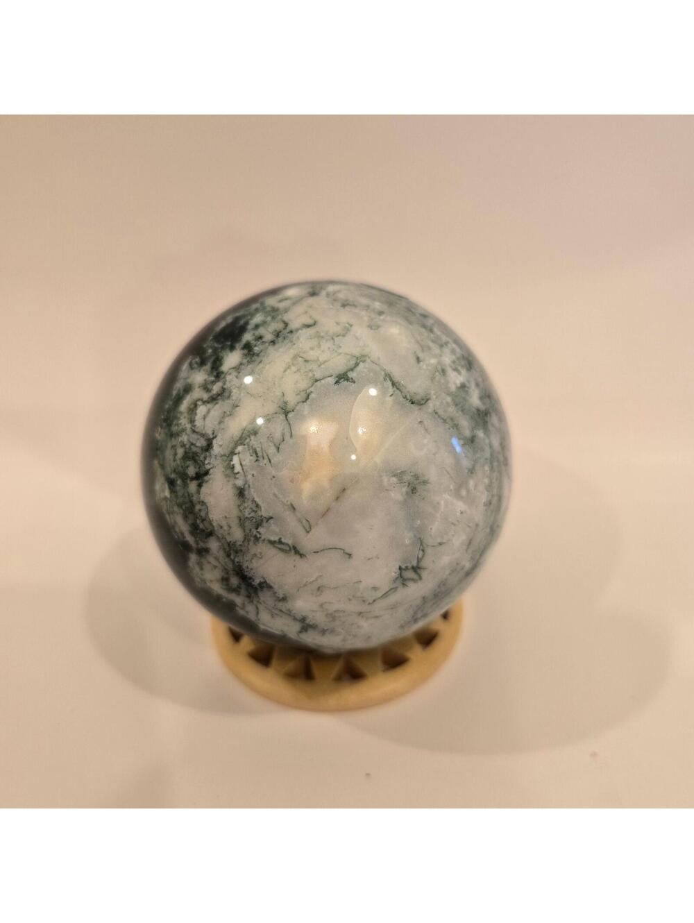 376. Moss Agate Sphere